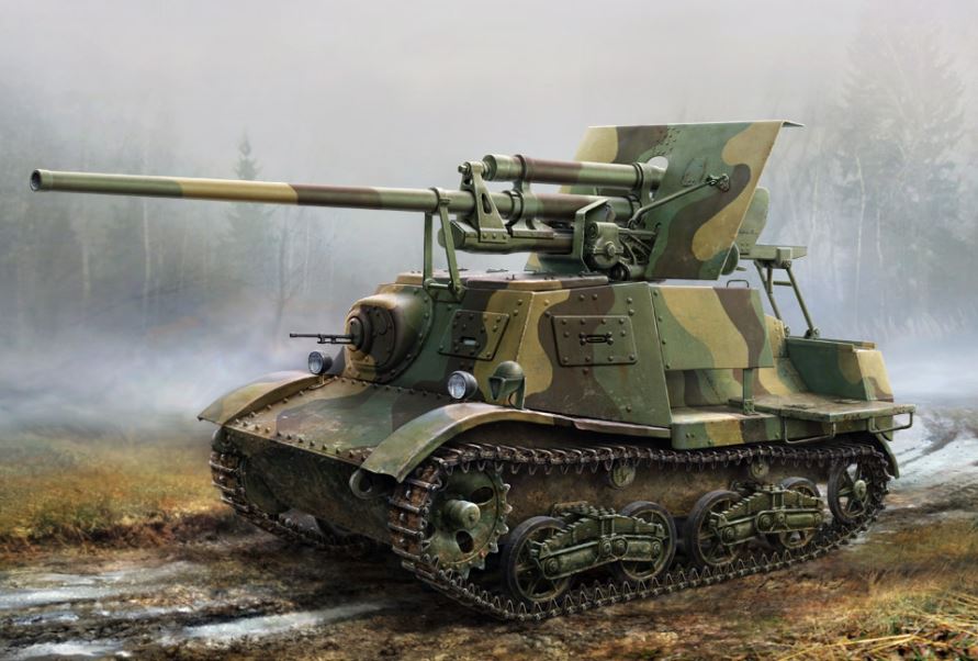 Hobby Boss s 83849 1:35 ZIS-30 Light Self-Propelled Anti-Tank Artillery Kit