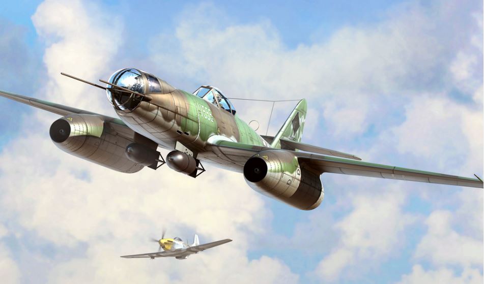 Hobby Boss Models 80377 1:48 Messerschmitt Me 262 A-2a/U2 Military Plane Kit