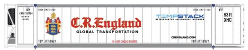 Scale Trains SXT10227 N CR England CIMC 53’ Reefer Container (Set of 3)