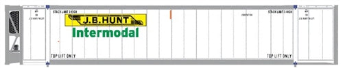 Scale Trains SXT10234 N JB Hunt/Intermodal CIMC 53’ Reefer Container (3)