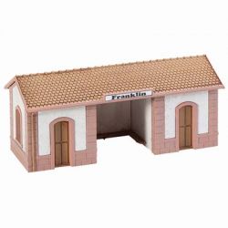 Model Power 794 HO Passenger Wayside Station Built Up