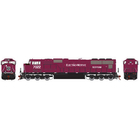 Athearn G69229 HO Electro-Motive Diesel Lease SD70M Diesel Locomotive #7022