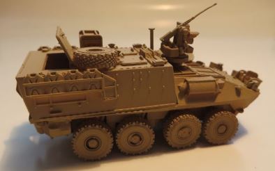 Trident Miniatures 87155 HO Australian Army ASLAV Ambulance Kit (Resin, Metal)