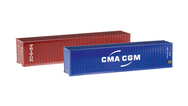 Herpa 076449 HO 40' Cargo Container (Set of 2)
