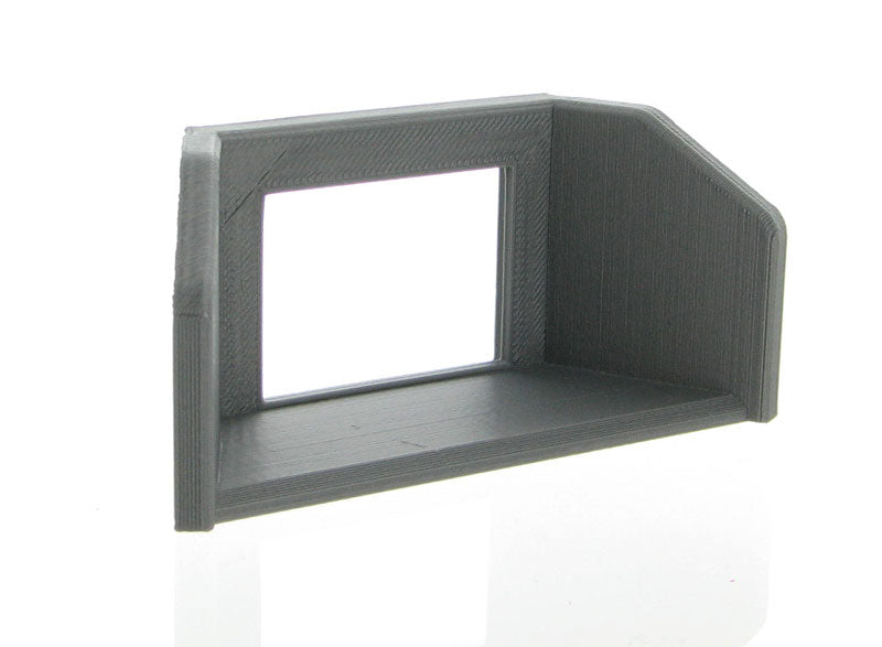 3D to Scale 50-121-GY 1:50 Concrete Box Culvert Headwall - Grey