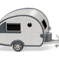 Wiking 009239 HO 1:87 T@B Teardrop Recreational Trailer in Silver