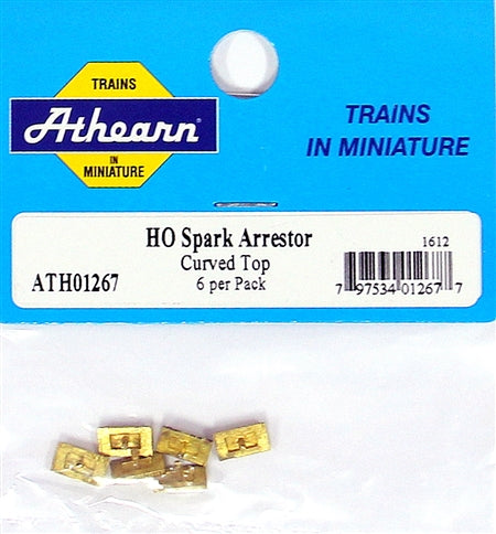 Athearn 01267 HO Curved Top Spark Arrestor (6)