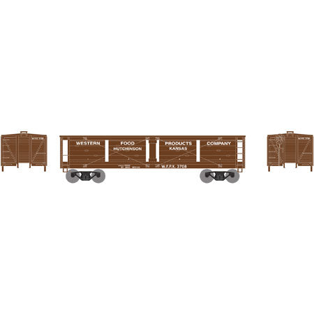 Athearn 14601 HO Western Food Products 40' Pickle Car RTR #3708