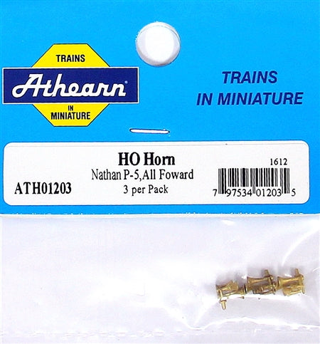 Athearn 01203 HO Nathan P-5 All Forward Horns (Pack of 3)