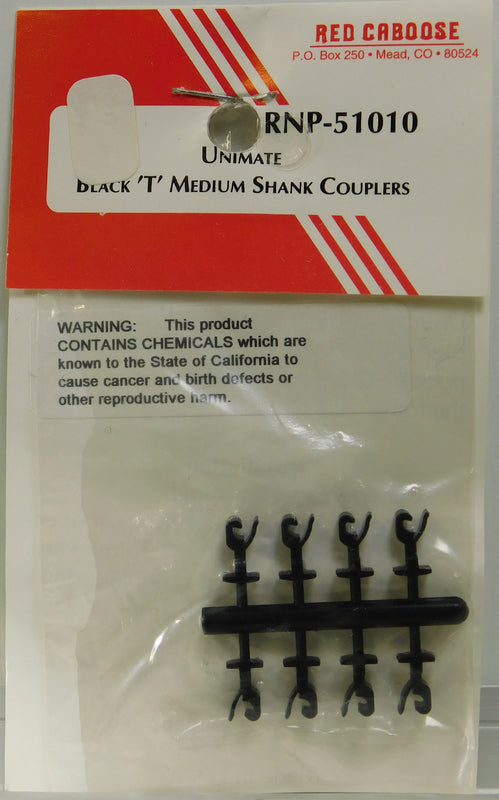 Red Caboose RNP-51010 N Medium Shank Couplers
