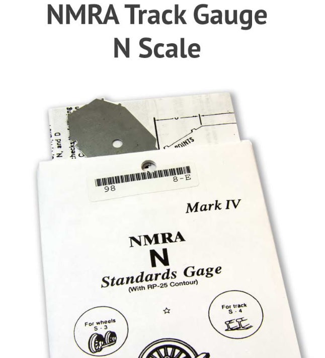 NMRA 3 N Mark IV b Standard Track Guage with RP25 Contour