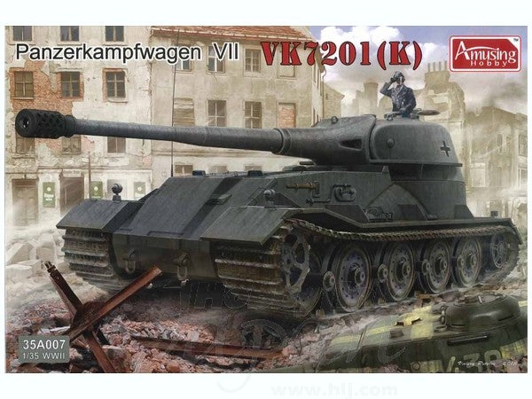 Amusing Hobby 35A007 1:35 WWII PzKpw VK7201 (K) German Military Tank Model Kit