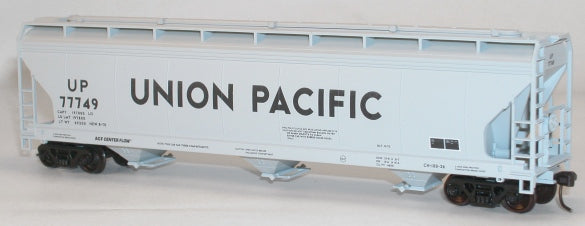 Accurail 2005.5 HO Scale Union Pacific ACF 3-Bay Covered Hopper Road #: 77749