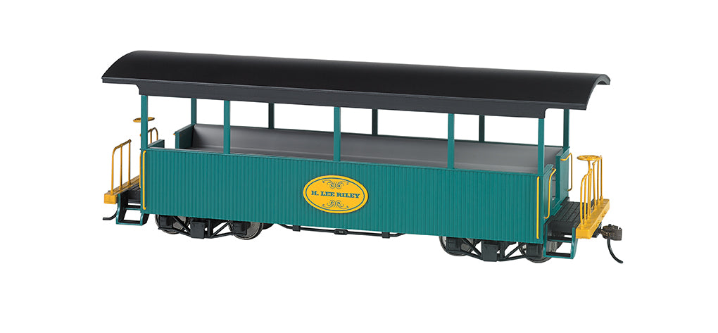 Bachmann 26005 On30 H. Lee Riley Green with Black Roof Excursion Car