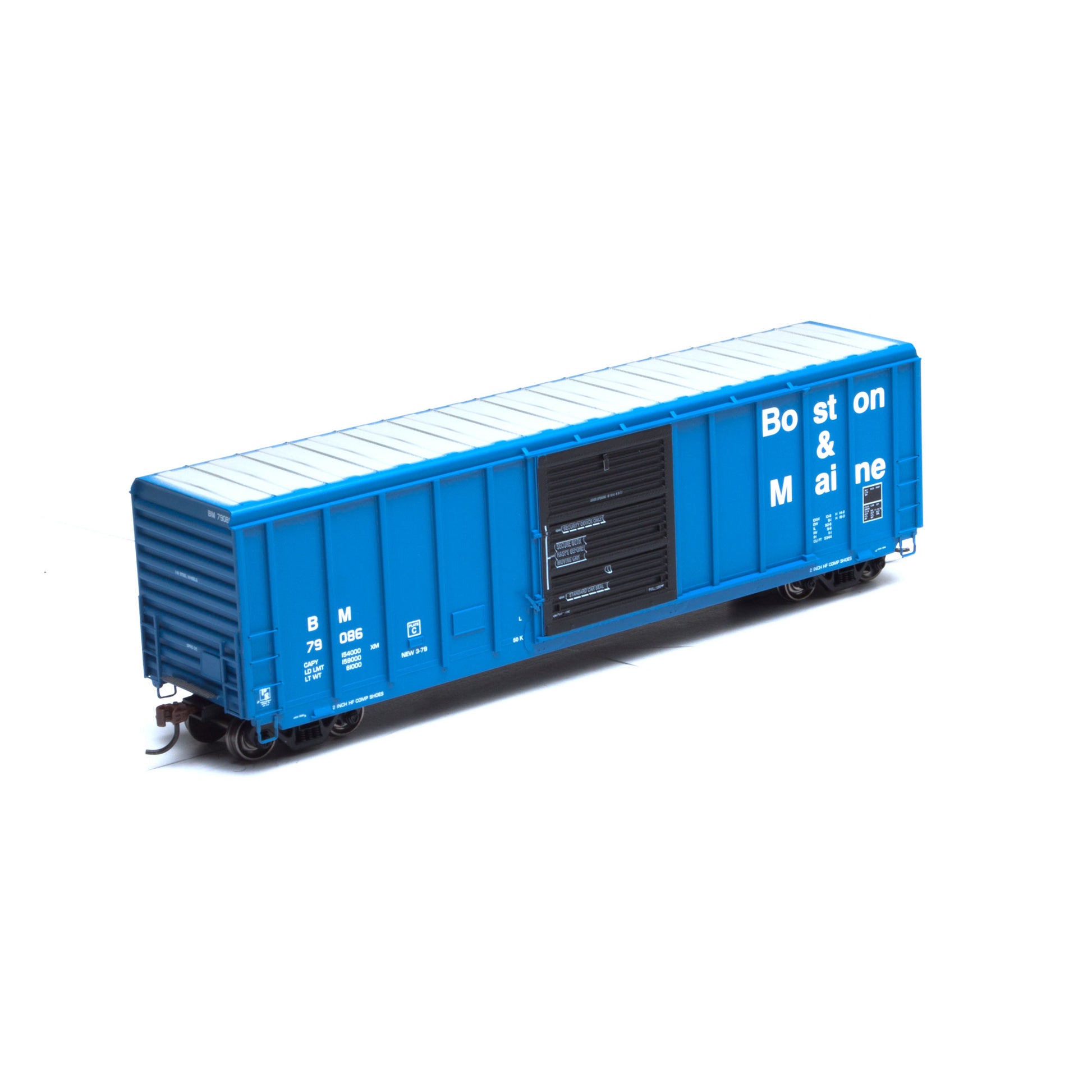 Athearn 79606 HO Boston & Maine 50' PS 5344 Boxcar #79086