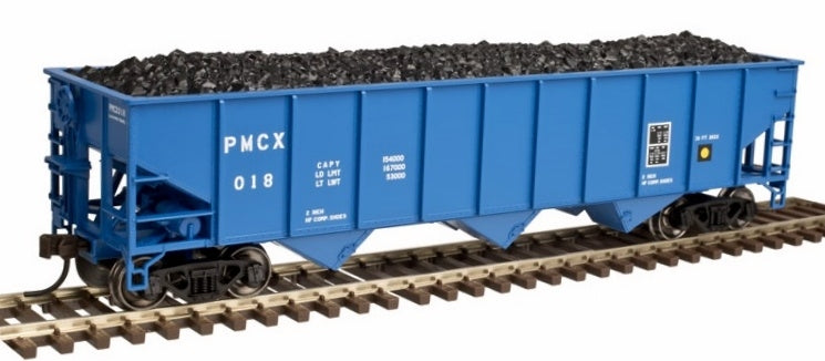 Atlas 20003851 HO PMCX AAR 70-Ton 9-Panel 3-Bay Open Hopper Car #073