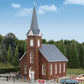 Walthers 933-3496 HO Brick Church Building Kit