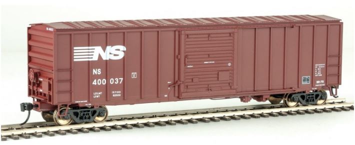 Walthers 910-2164 HO Norfolk Southern 50' ACF Exterior-Post Boxcar #400037
