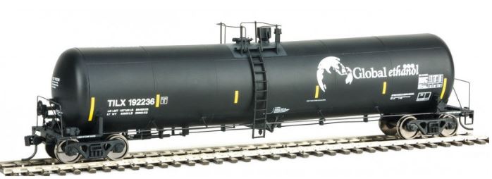 Walthers 920-100618 HO Global Ethanol 55' Trinity 30,145-Gallon Tank Car #192236