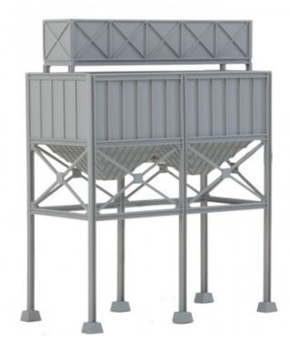 Walthers 933-4090 HO Aggregate Bins Plastic Kit