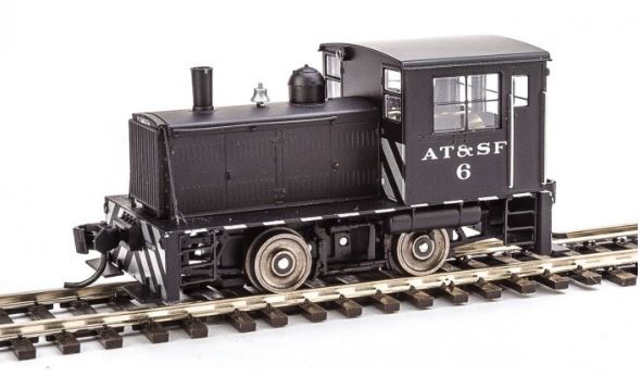 Walthers 910-20004 HO AT&SF Plymouth ML-8 Industrial Switcher with DCC #6 LN/Box
