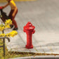 Walthers 949-4143 HO Scale Red Fire Hydrants (Pack of 10)