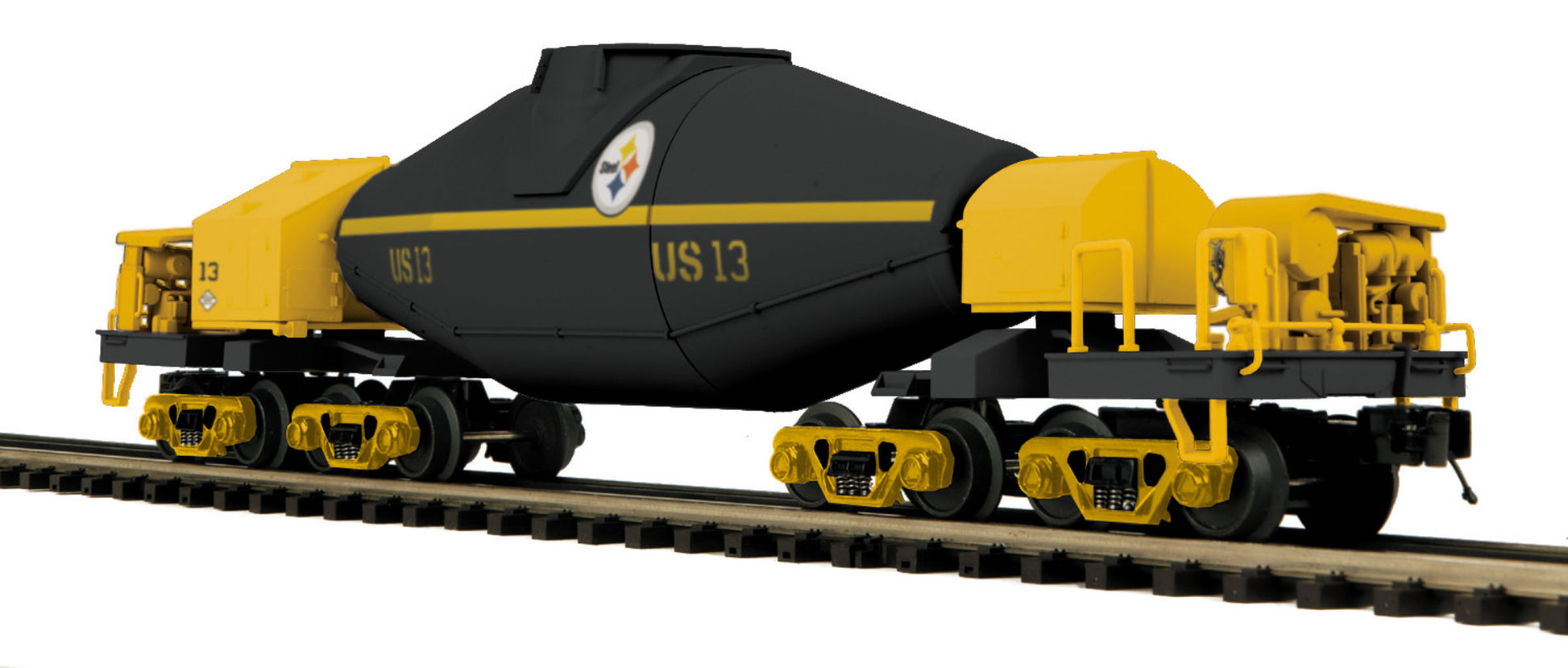 MTH 20-95210 O United States Hot Metal Car with Flickering Molten Load