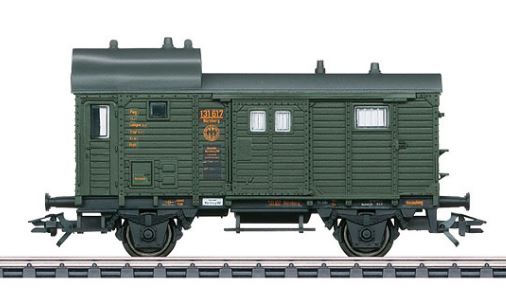 Marklin 46983 HO German State Railroad Type Pwg Pr 14 Freight Train Baggage Car