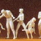 Preiser 16400 HO Unpainted Adam & Eve Plastic Figure Kit (Set of 26)