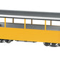 Bachmann 26003 On30 Excursion Car Yellow with Silver Roof MT/Box