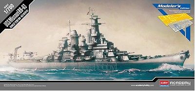 Academy 14223 1:700 USS Missouri BB-63 ME