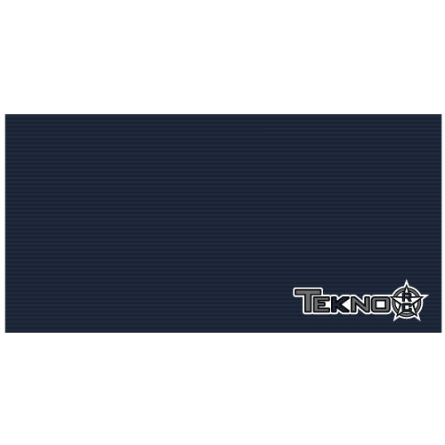 TEKNO RC TKR1121 Pit Mat (Tekno RC Logo, Dark Blue, 2’x4')