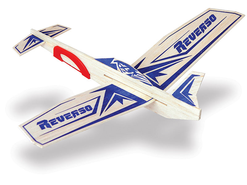 Guillows 40 Reverso Balsa Glider Aircraft Plane Model Kit