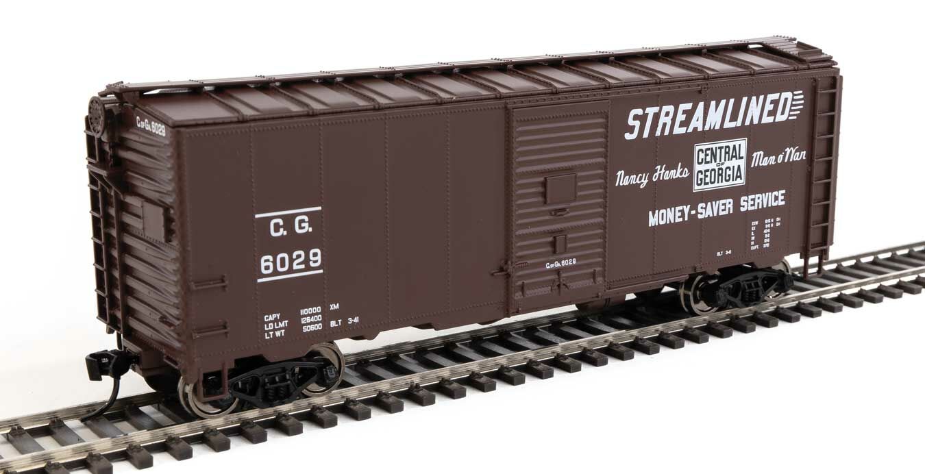 Walthers 910-2729 HO Central of Georgia 40' AAR Modified 1937 Boxcar RTR #6029