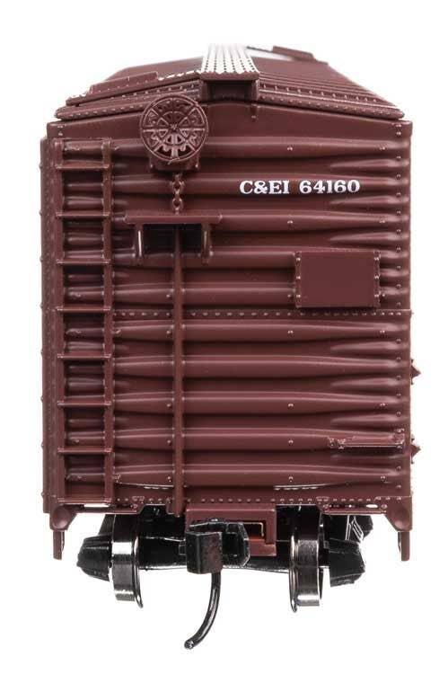 Walthers 910-2745 HO C&EI 40' AAR Modified 1937 Boxcar Ready to Run #64160