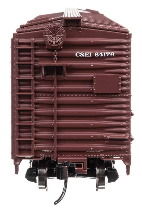 Walthers 910-2746 HO C&EI 40' AAR Modified 1937 Boxcar Ready to Run #64176