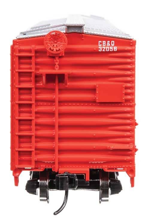 Walthers 910-2748 HO CB&Q 40' AAR Modified 1937 Boxcar Ready to Run #32056