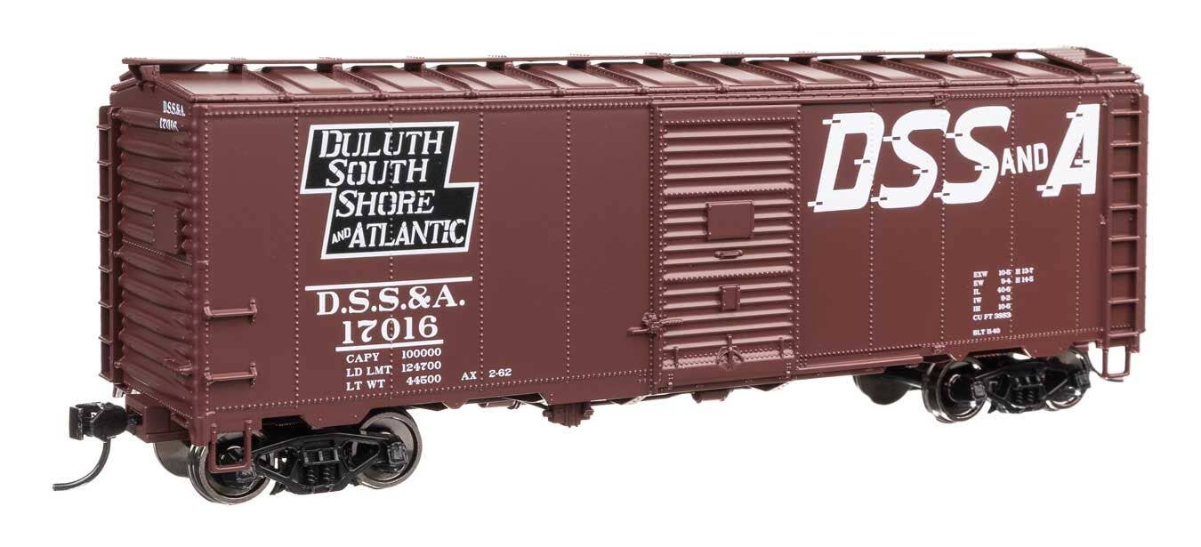 Walthers 910-2749 HO DSS&A 40' AAR Modified 1937 Boxcar Ready to Run #17016