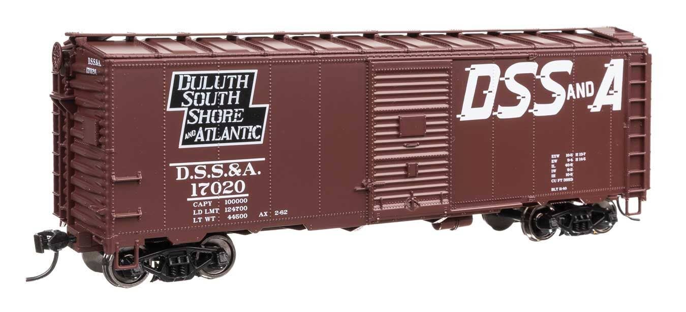 Walthers 910-2750 HO DSS&A 40' AAR Modified 1937 Boxcar Ready to Run #17020