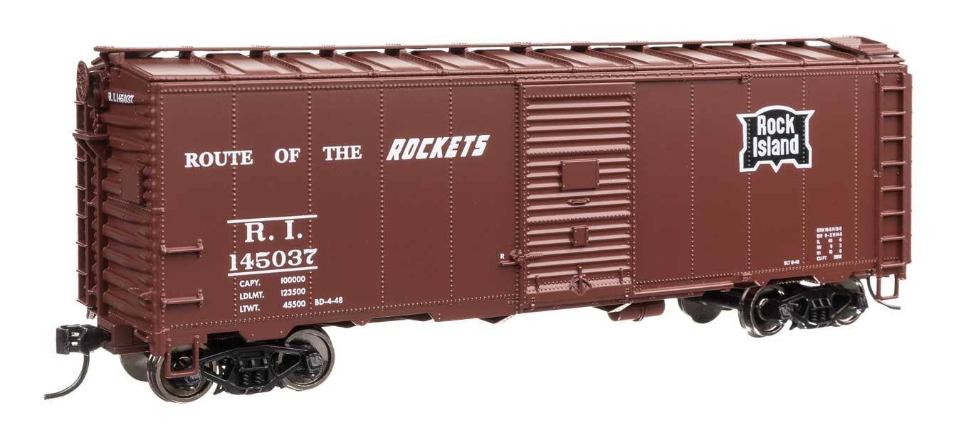Walthers 910-2754 HO Rock Island 40' AAR Modified 1937 Boxcar RTR #145037