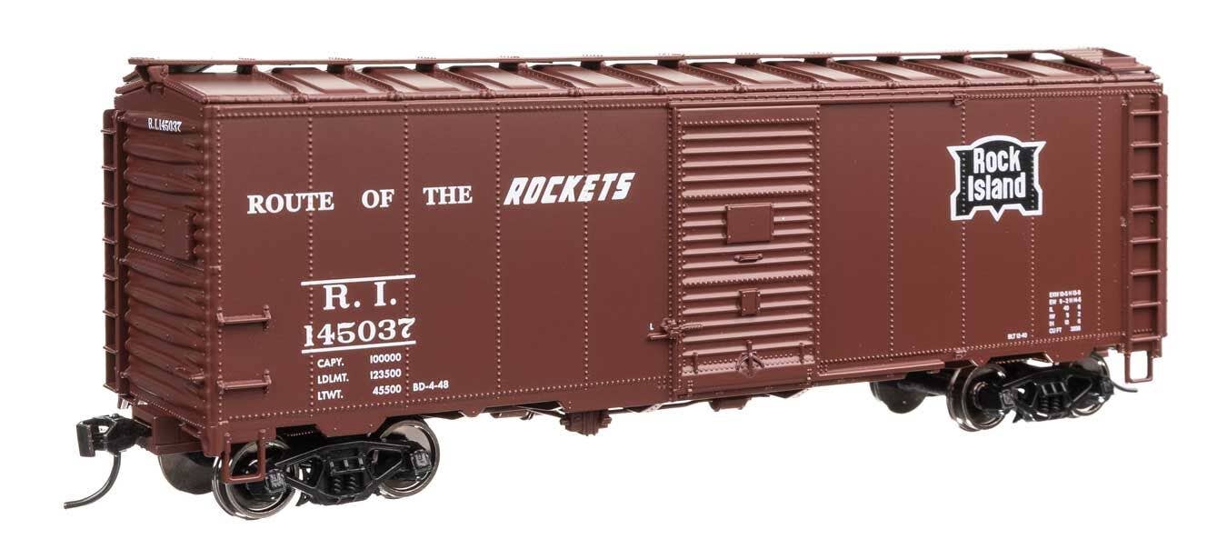 Walthers 910-2754 HO Rock Island 40' AAR Modified 1937 Boxcar RTR #145037