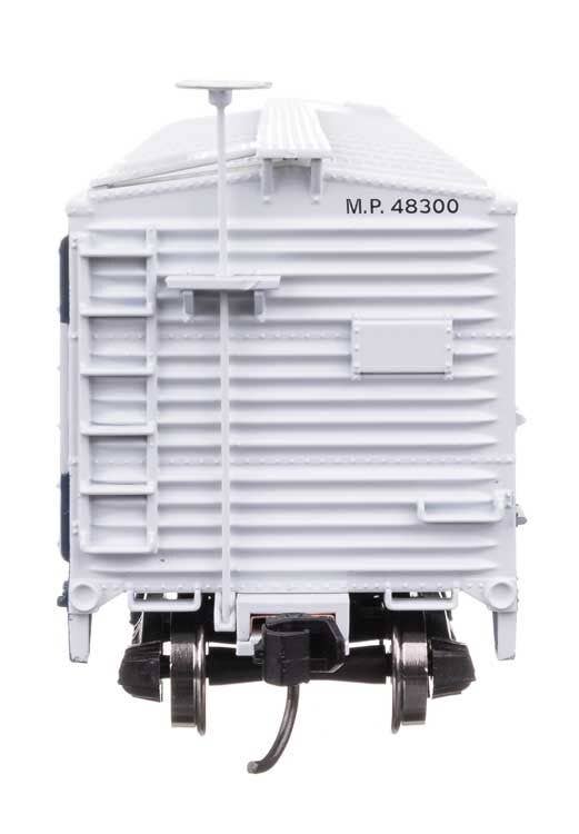 Walthers 910-41054 HO Missouri Pacific 40' Steel Boxcar with Murphy Ends #48300