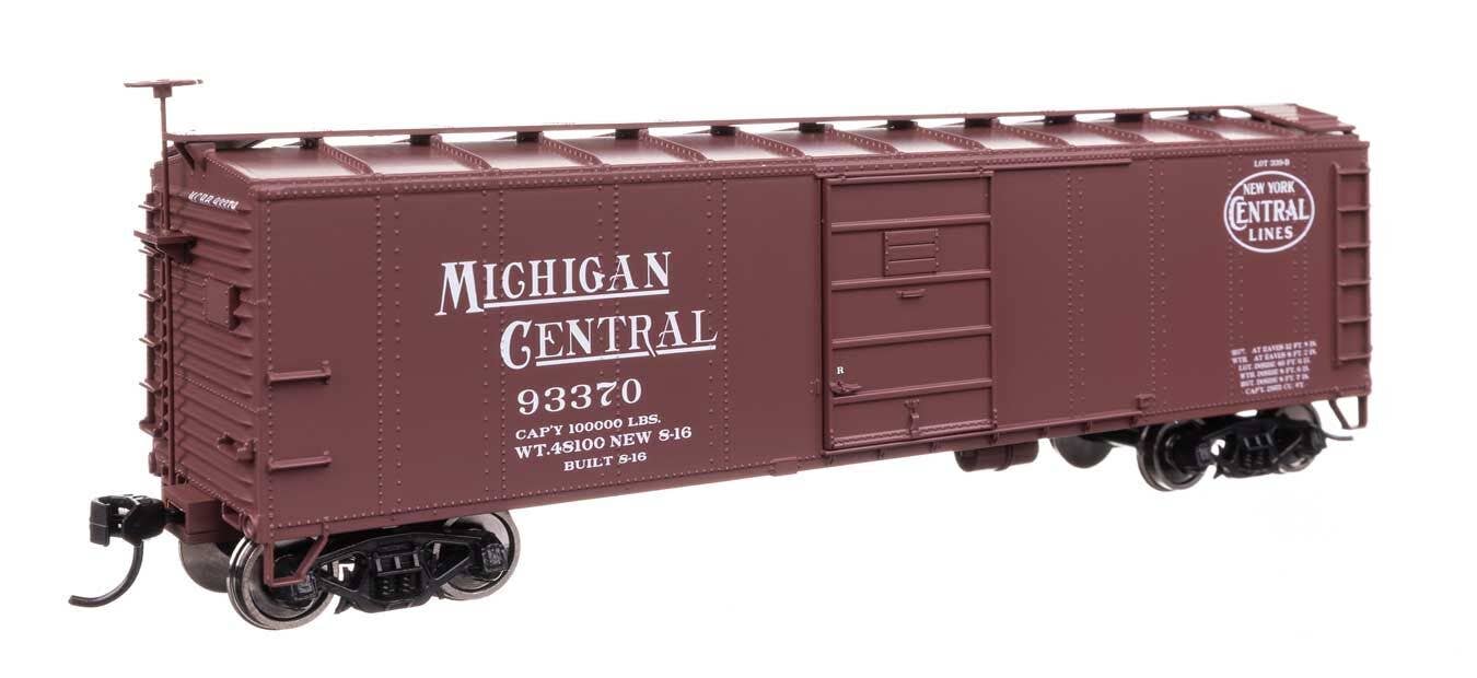 Walthers 910-41057 HO NYC/Michigan Central 40' Steel Boxcar w Murphy Ends #93370