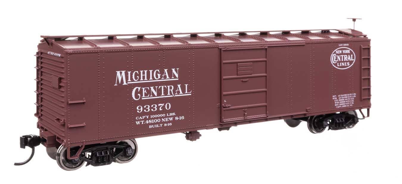 Walthers 910-41057 HO NYC/Michigan Central 40' Steel Boxcar w Murphy Ends #93370