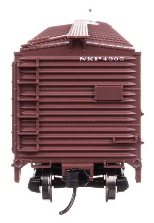 Walthers 910-41061 HO Nickel Plate Road 40' Steel Boxcar with Murphy Ends #4305