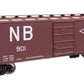 Walthers 910-41063 HO NB 40' Steel Boxcar with Murphy Ends Ready to Run #901