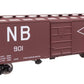 Walthers 910-41063 HO NB 40' Steel Boxcar with Murphy Ends Ready to Run #901