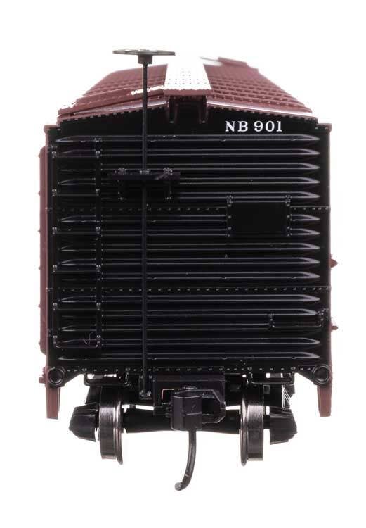 Walthers 910-41063 HO NB 40' Steel Boxcar with Murphy Ends Ready to Run #901