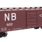Walthers 910-41064 HO NB 40' Steel Boxcar with Murphy Ends Ready to Run #922
