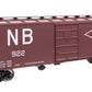 Walthers 910-41064 HO NB 40' Steel Boxcar with Murphy Ends Ready to Run #922